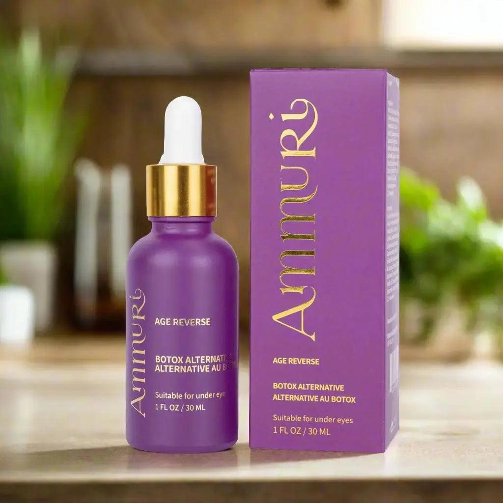 AmmuRi Age Reverse Serum – Advanced Botox Alternative Anti - Aging Formula – 30ml - Herbalshire Handmade Herbal Products