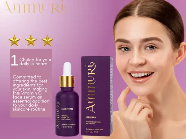 Ammuri Age Reverse Serum with Peptide & Matrixyl 3000 - Herbalshire Handmade Herbal Products