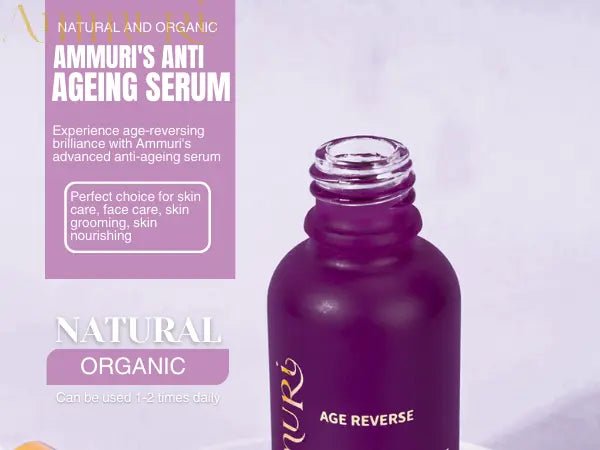 Ammuri Age Reverse Serum with Peptide & Matrixyl 3000 - Herbalshire Handmade Herbal Products