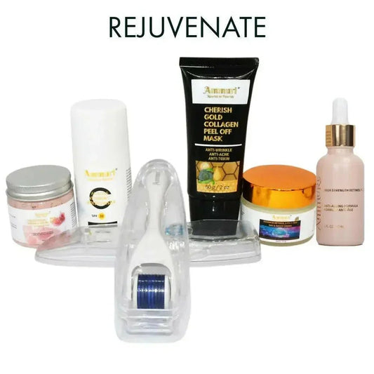 Ammuri Anti - Aging Skincare Package for Youthful Glow - Herbalshire Handmade Herbal Products