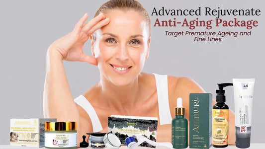 Ammuri Anti - Aging Skincare Package for Youthful Skin - Herbalshire Handmade Herbal Products