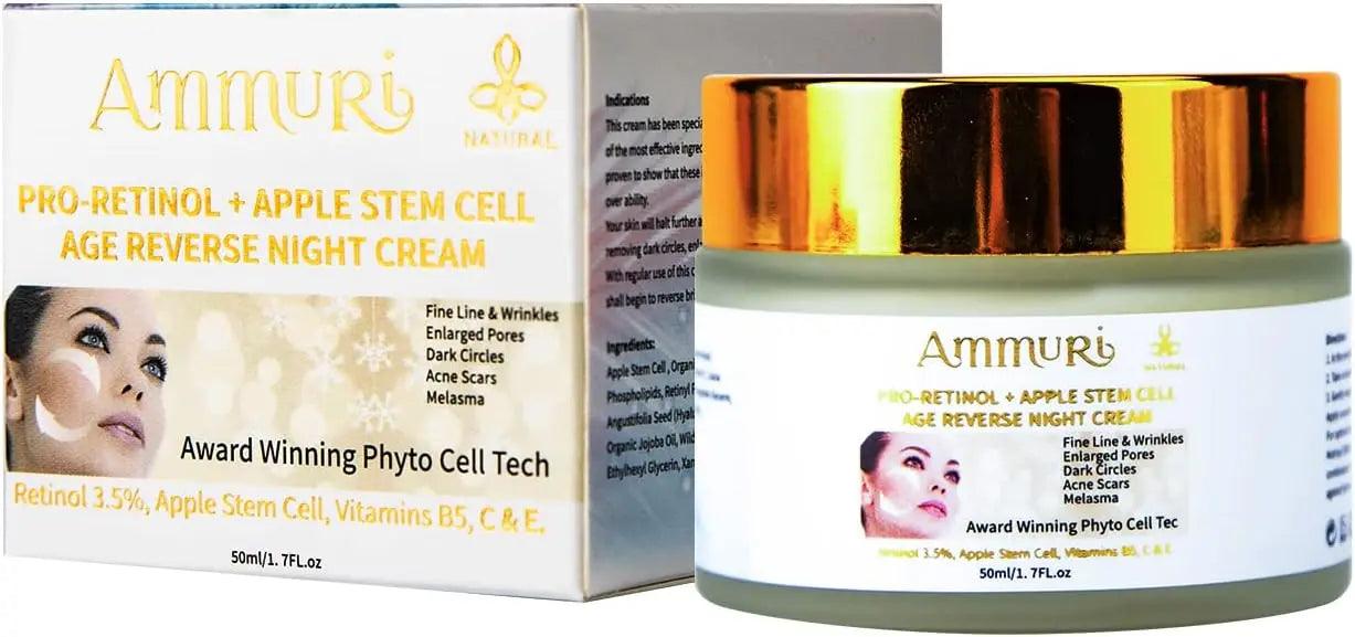 Ammuri Apple Stem Cell Age Reverse Cream for Youthful Skin - Herbalshire Handmade Herbal Products