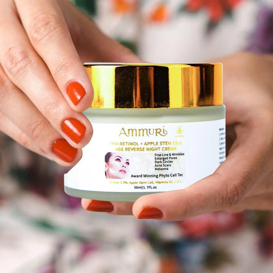 Ammuri Apple Stem Cell Age Reverse Cream for Youthful Skin - Herbalshire Handmade Herbal Products