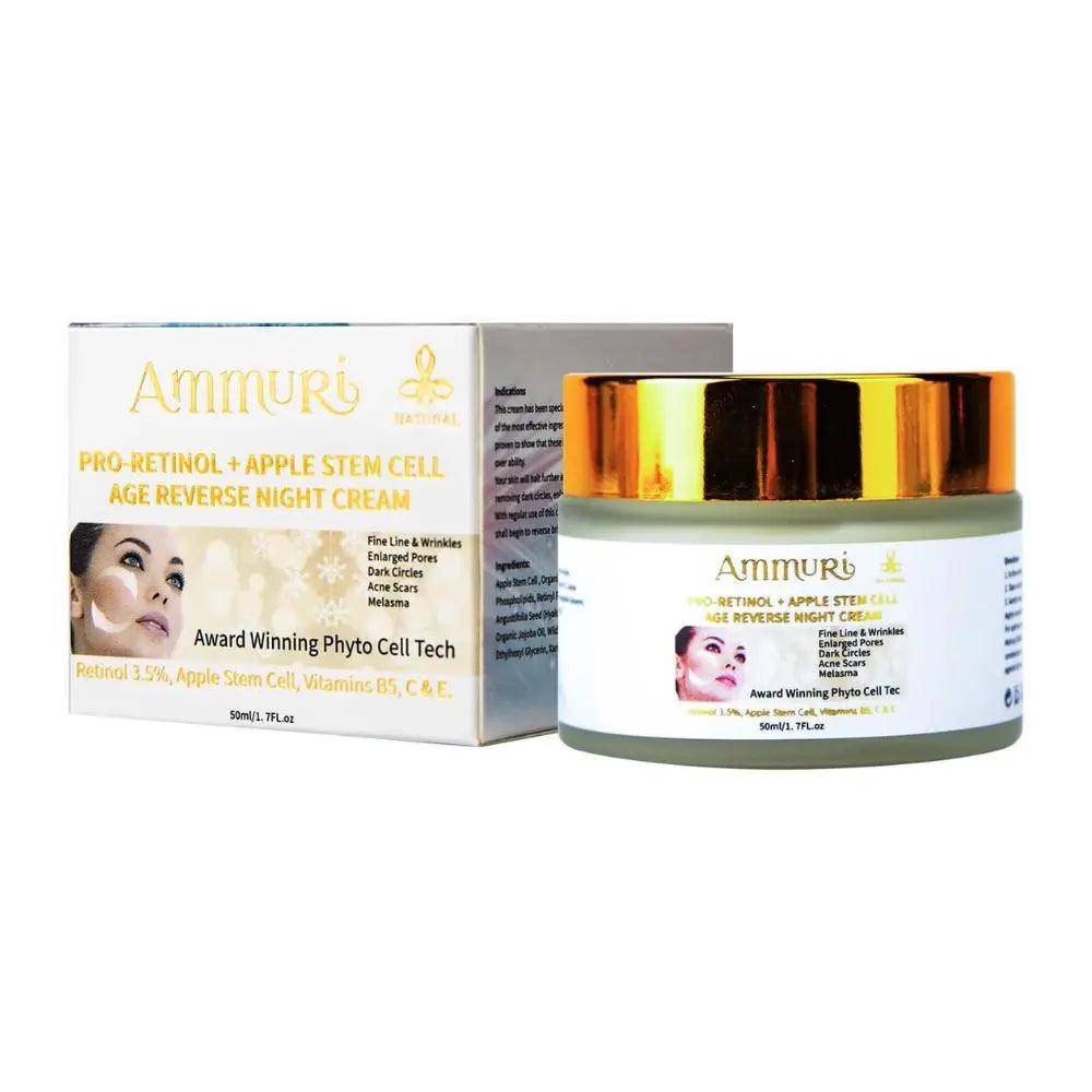 Ammuri Apple Stem Cell Age Reverse Cream for Youthful Skin - Herbalshire Handmade Herbal Products