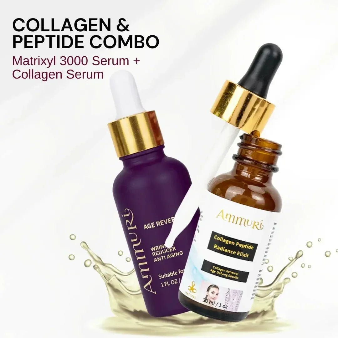 Ammuri Beauty Collagen Peptide Skincare Elixir Set - Herbalshire Handmade Herbal Products
