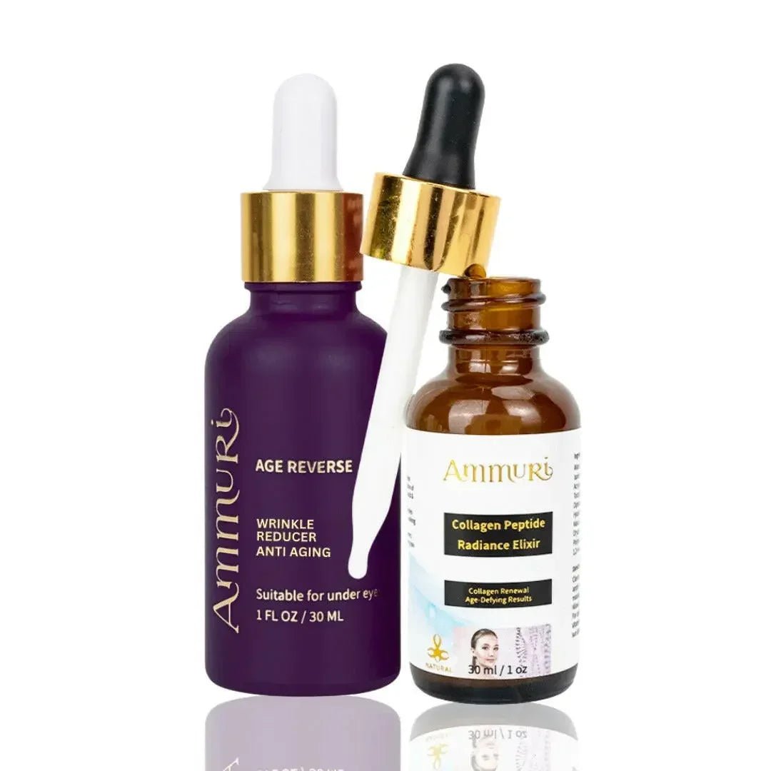 Ammuri Beauty Collagen Peptide Skincare Elixir Set - Herbalshire Handmade Herbal Products