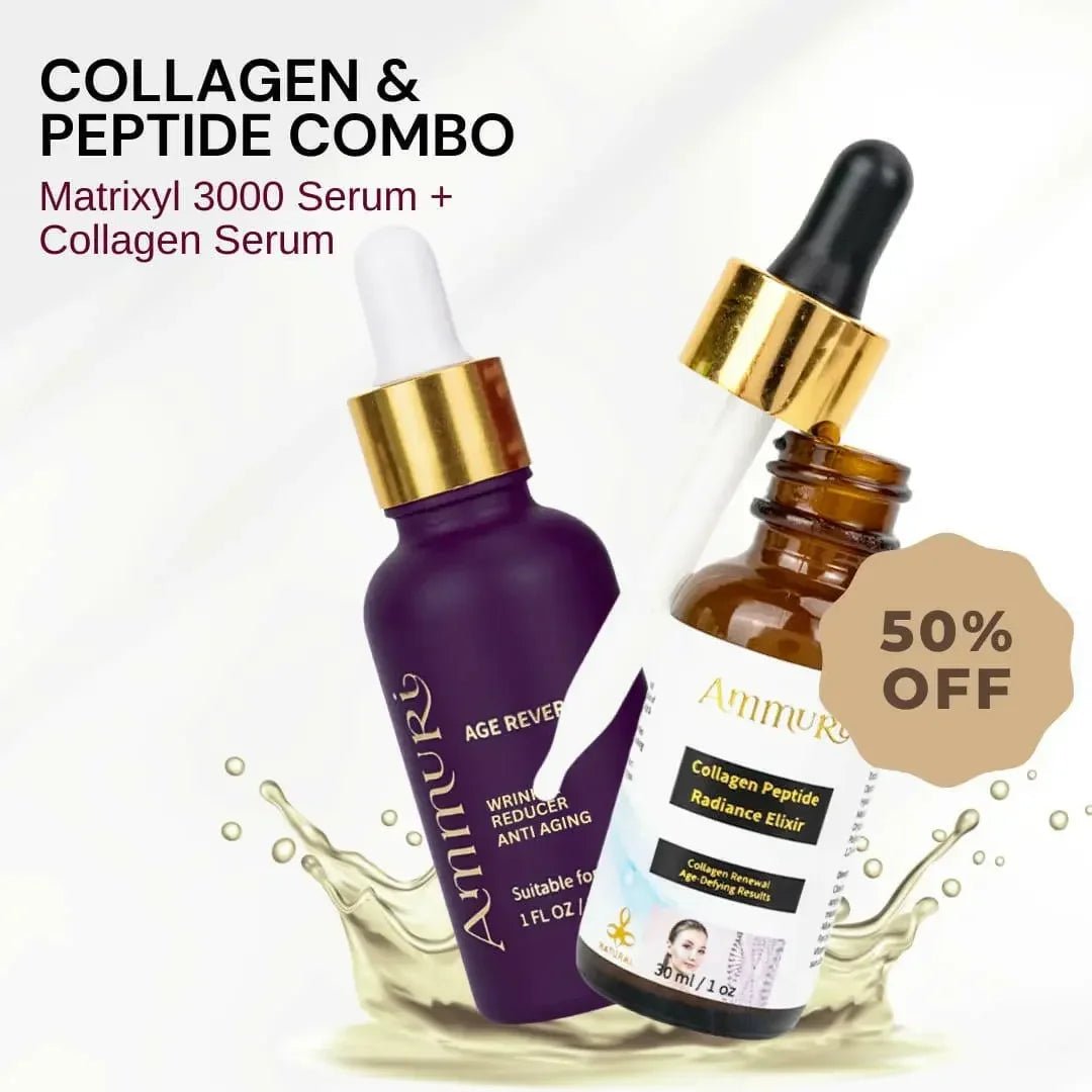Ammuri Beauty Collagen Peptide Skincare Elixir Set - Herbalshire Handmade Herbal Products