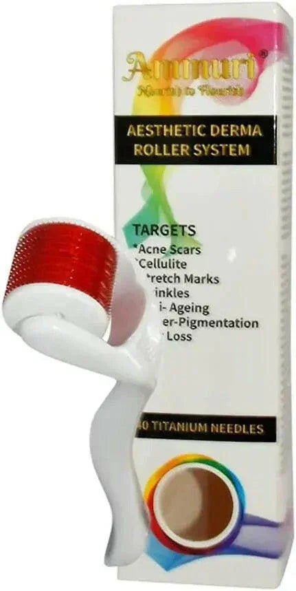 Ammuri Beauty Derma Roller Skincare System for Youthful Skin - Herbalshire Handmade Herbal Products