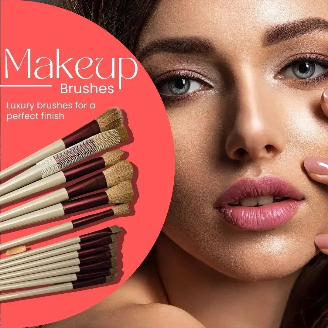 Ammuri Beauty Professional Makeup Brush Kit for Flawless Finish - Herbalshire Handmade Herbal Products