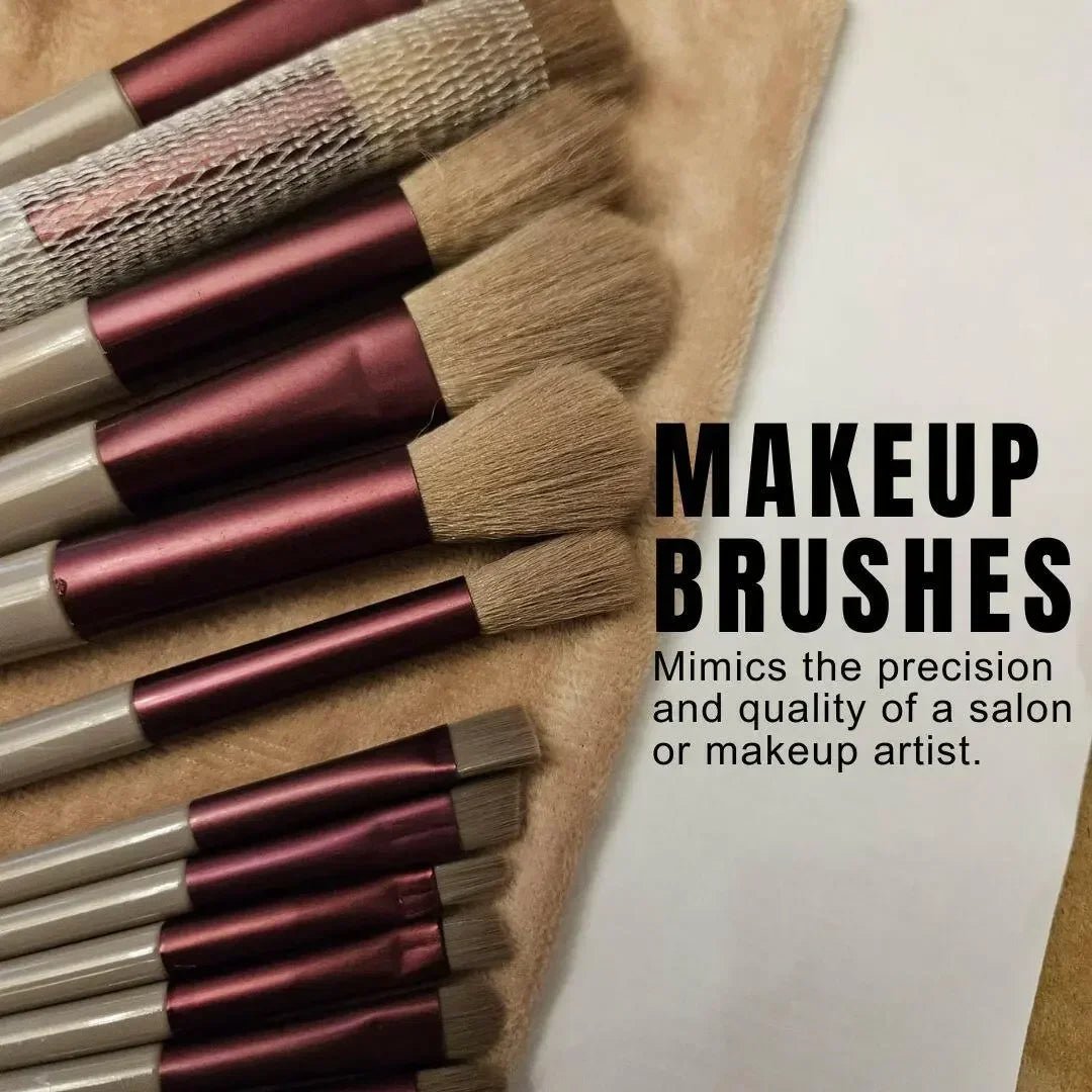 Ammuri Beauty Professional Makeup Brush Kit for Flawless Finish - Herbalshire Handmade Herbal Products