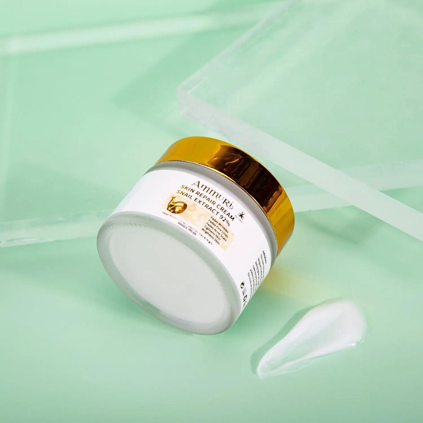 Ammuri Bioactive Snail Repair Cream | Anti - Aging Snail Cream - Herbalshire Handmade Herbal Products