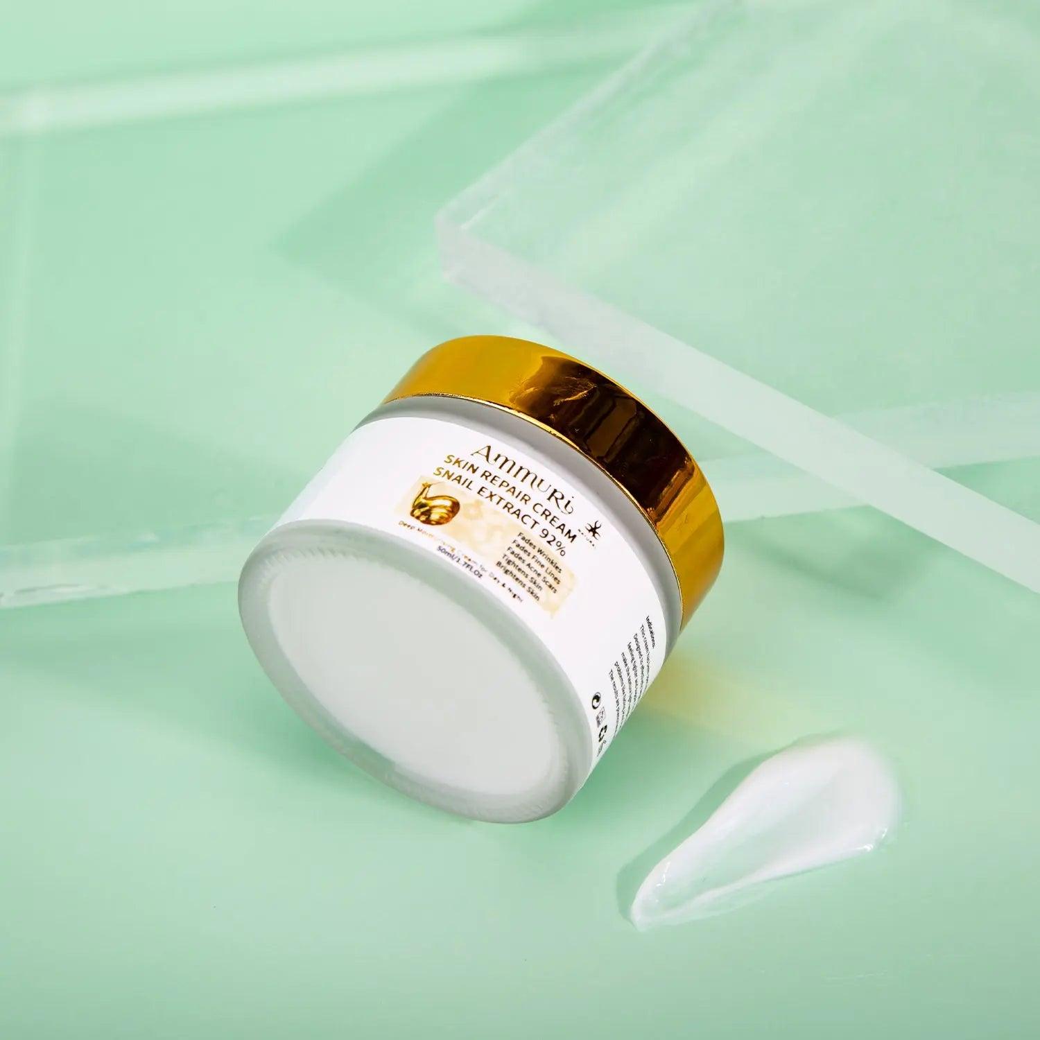 Ammuri Bioactive Snail Repair Cream | Anti - Aging Snail Cream - Herbalshire Handmade Herbal Products