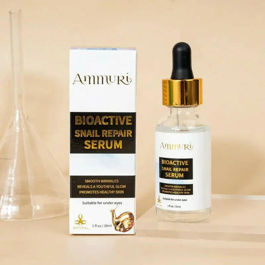 Ammuri Bioactive Snail Repair Serum | Anti - Aging Hydration with 87% Organic Ingredients – 30ml - Herbalshire Handmade Herbal Products