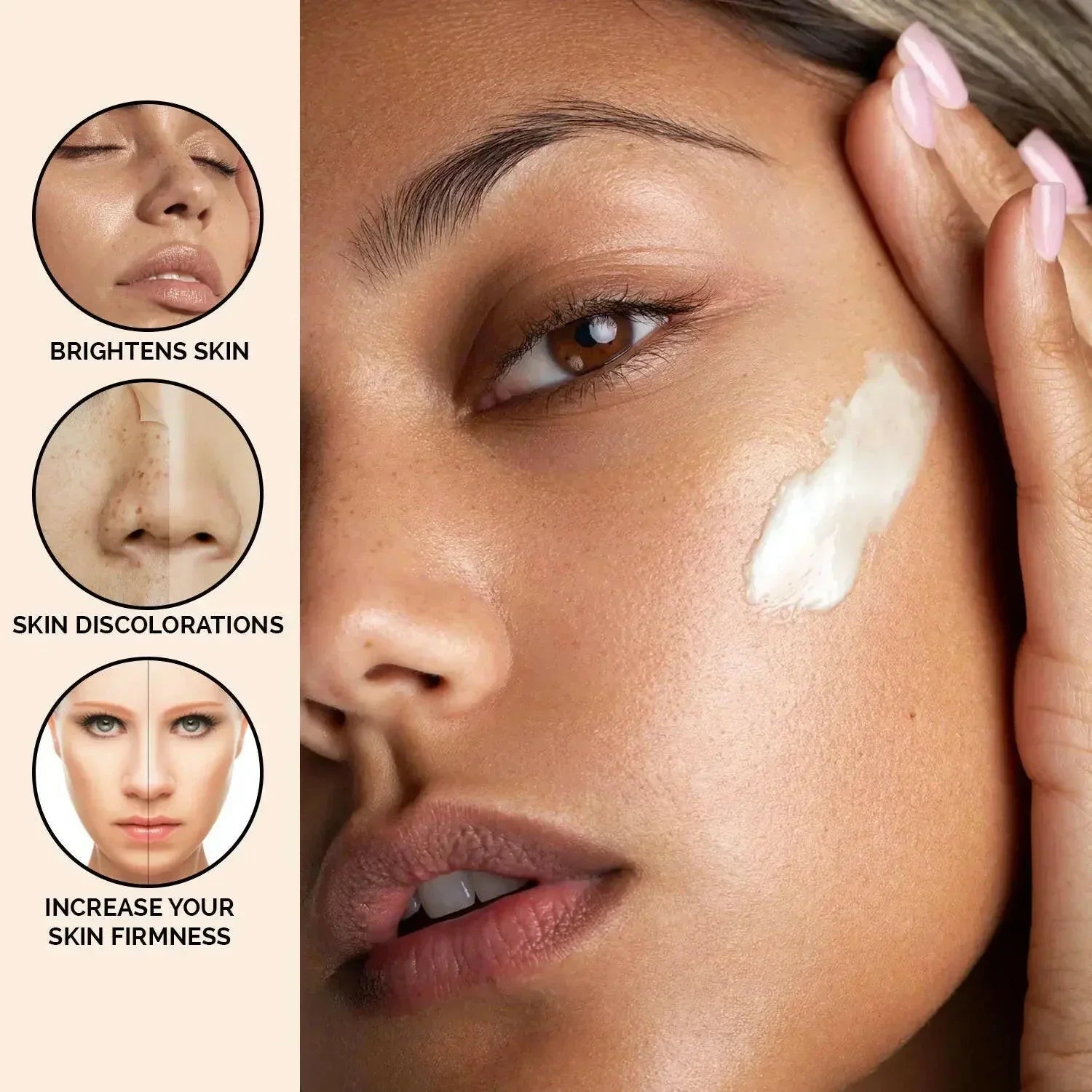 Ammuri Brightening Moisturiser Cream – For Face, Body & Sensitive Areas (50g) - Herbalshire Handmade Herbal Products