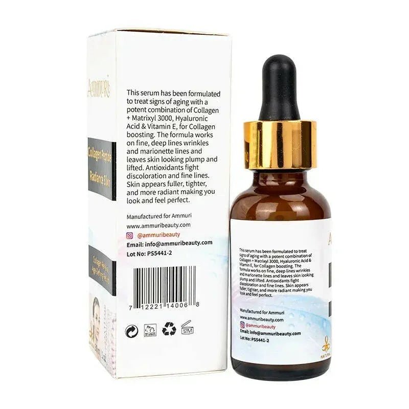 Ammuri Collagen Peptide Serum for Youthful Radiance - Herbalshire Handmade Herbal Products