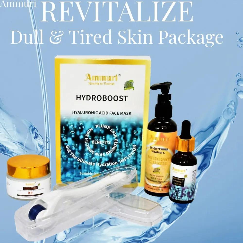 Ammuri Deep Revitalization Skincare Set for Youthful Glow - Herbalshire Handmade Herbal Products