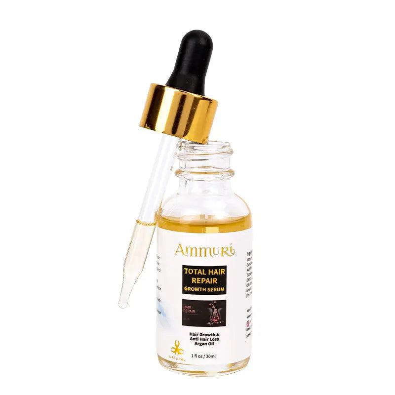 Ammuri Hair Growth Serum with Biotin Argan Oil for Hair - Herbalshire Handmade Herbal Products