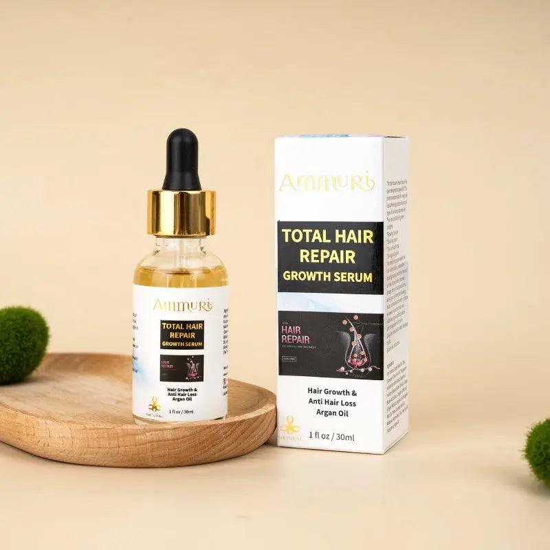 Ammuri Hair Growth Serum with Biotin Argan Oil for Hair - Herbalshire Handmade Herbal Products
