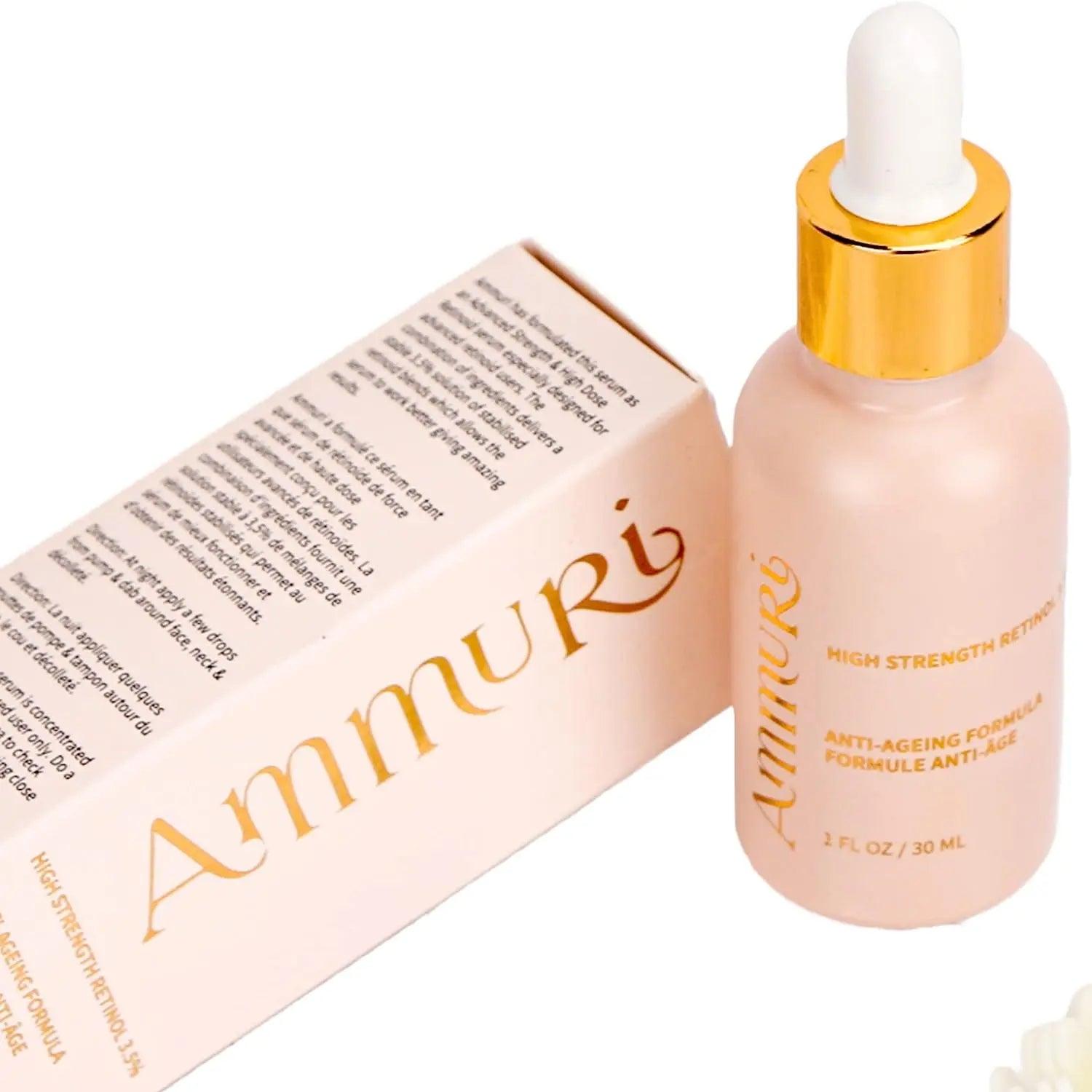 Ammuri High Strength Retinol Serum for Anti - Aging - Herbalshire Handmade Herbal Products