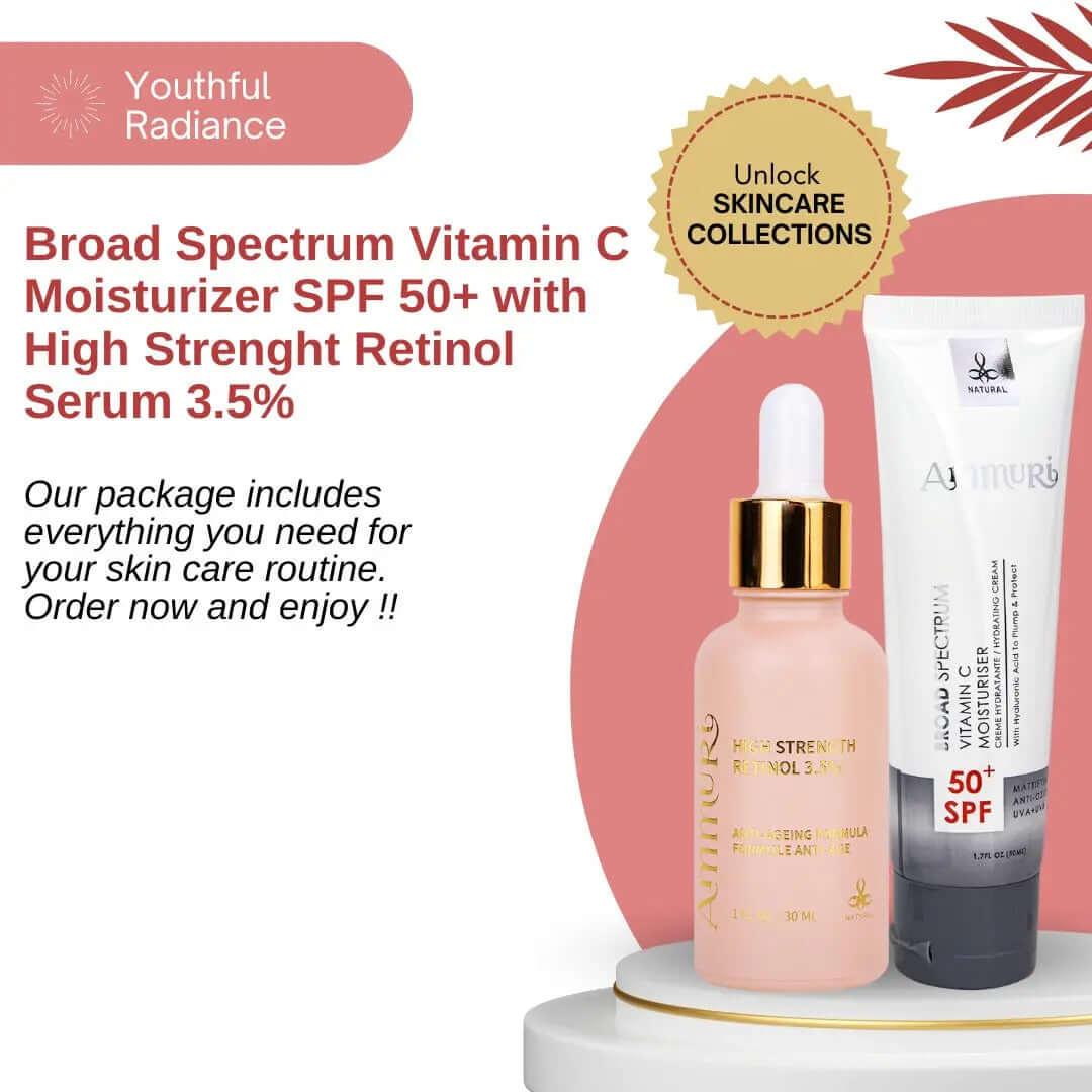 Ammuri High Strength Retinol Serum with SPF50 Protection - Herbalshire Handmade Herbal Products