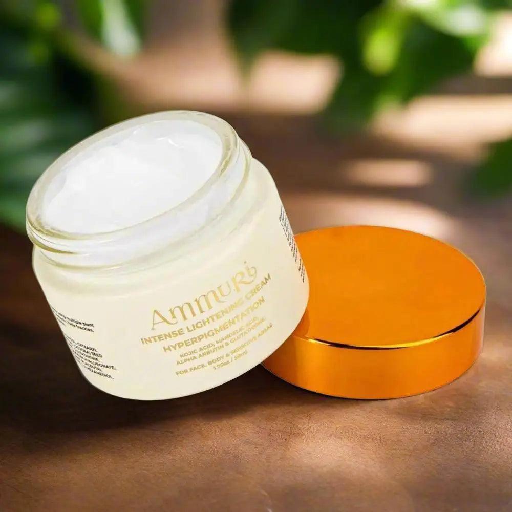 Ammuri Intense Skin Lightening Cream for Freckle Removal - Herbalshire Handmade Herbal Products