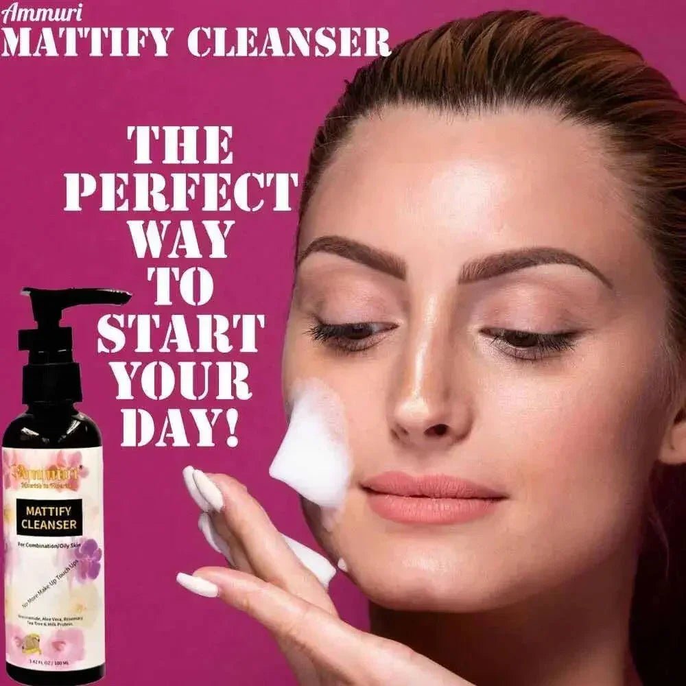 Ammuri Mattify Cleanser for Oily Skin - 100ml - Herbalshire Handmade Herbal Products