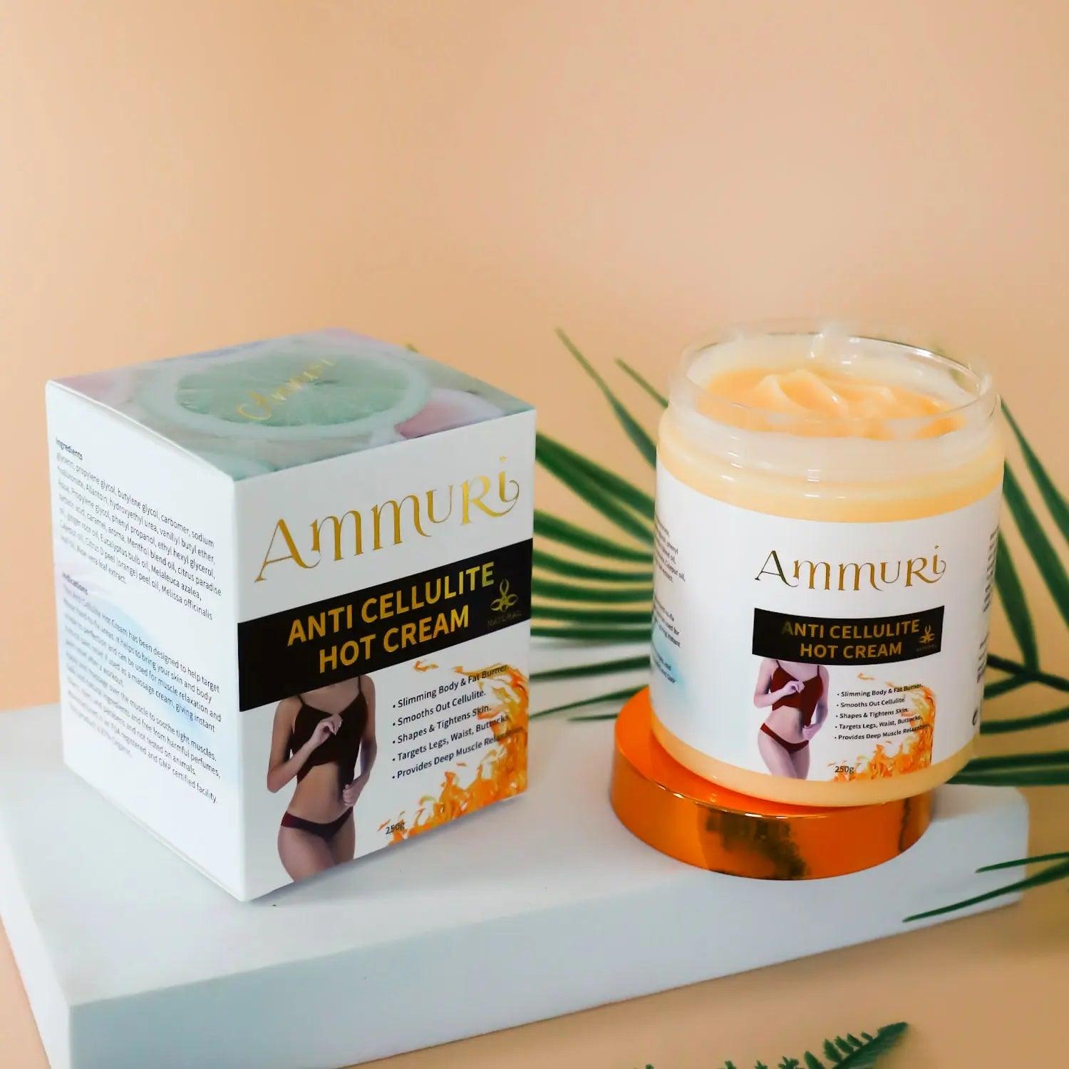 Ammuri Natural Firming Hot Cream - Anti - Cellulite - Herbalshire Handmade Herbal Products