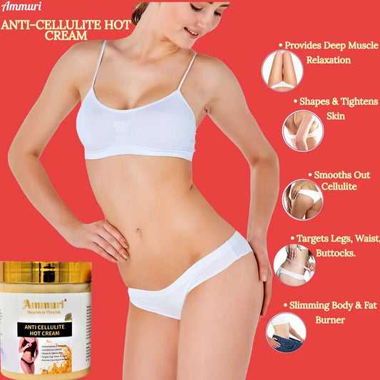 Ammuri Natural Firming Hot Cream - Anti - Cellulite - Herbalshire Handmade Herbal Products