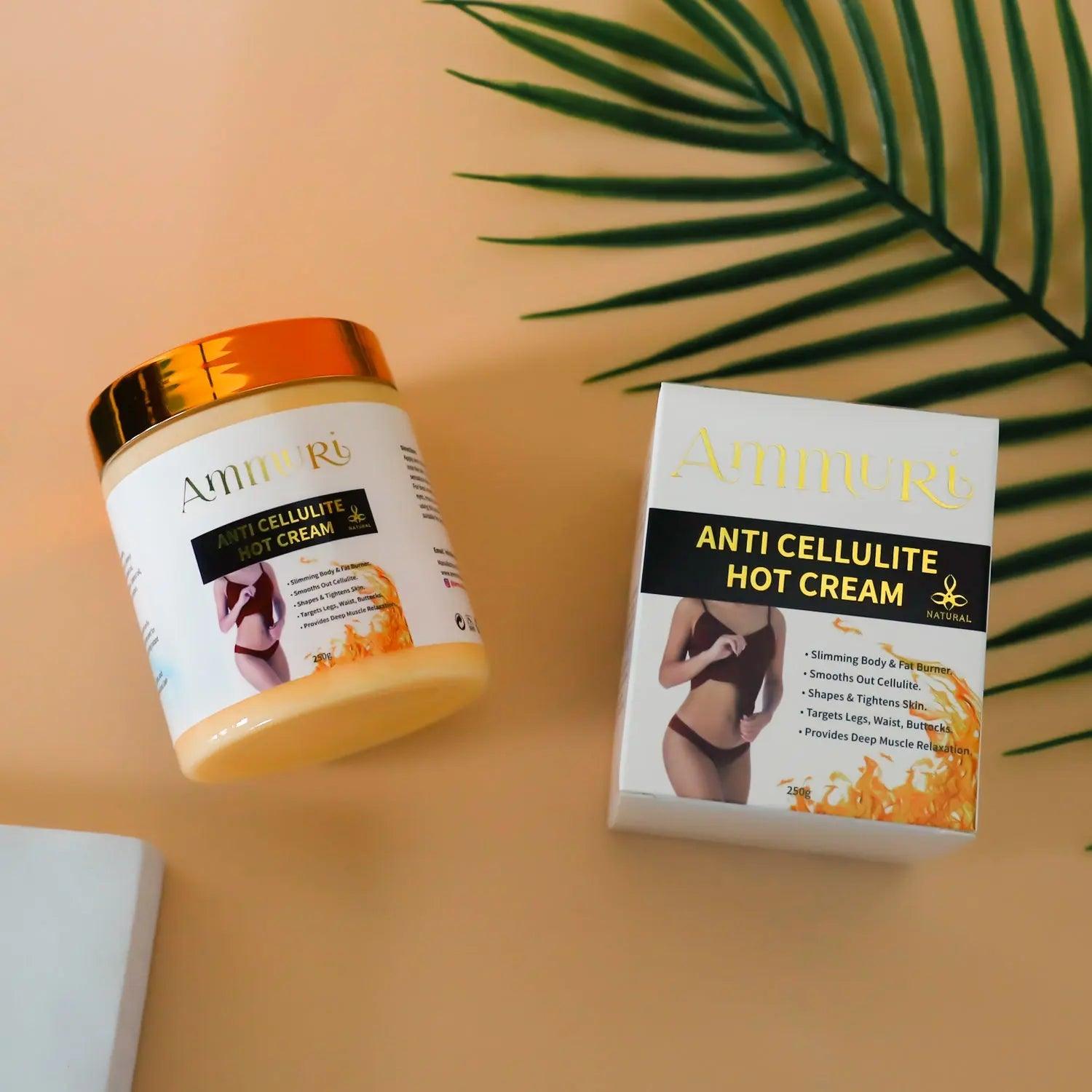 Ammuri Natural Firming Hot Cream - Anti - Cellulite - Herbalshire Handmade Herbal Products