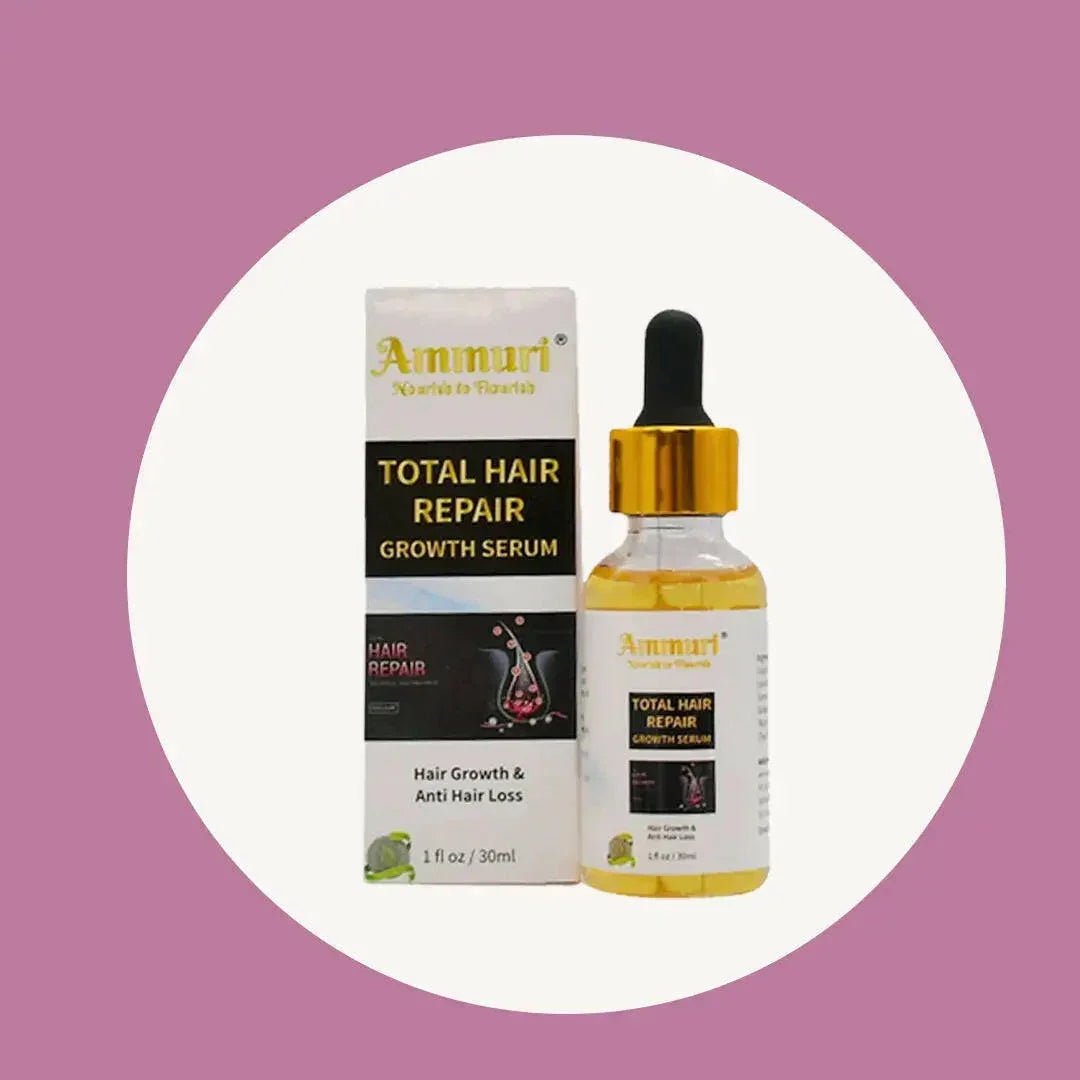 Ammuri Natural Hair Oil – Nourishing Scalp & Hair Care for Thicker - Looking Hair (50ml) - Herbalshire Handmade Herbal Products