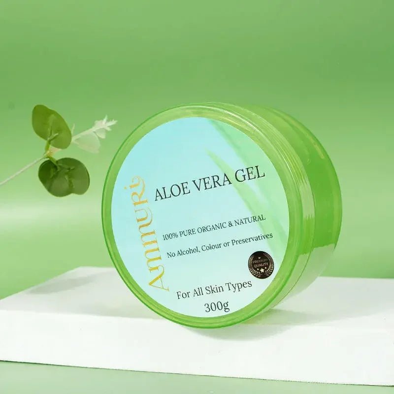 Ammuri Organic Aloe Vera Gel for All Skin Types - Herbalshire Handmade Herbal Products