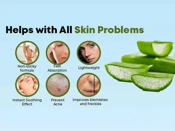 Ammuri Organic Aloe Vera Gel for All Skin Types - Herbalshire Handmade Herbal Products