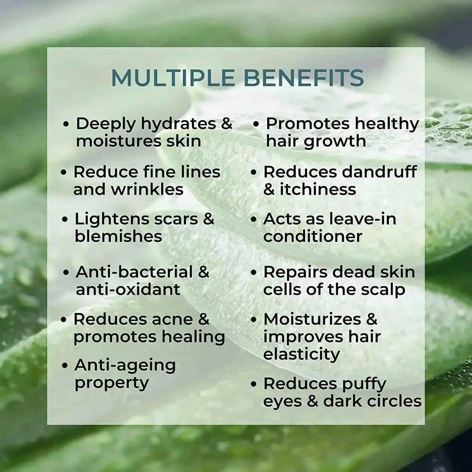 Ammuri Organic Aloe Vera Gel for All Skin Types - Herbalshire Handmade Herbal Products