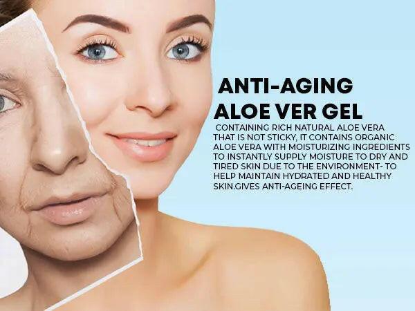 Ammuri Organic Aloe Vera Gel for All Skin Types - Herbalshire Handmade Herbal Products