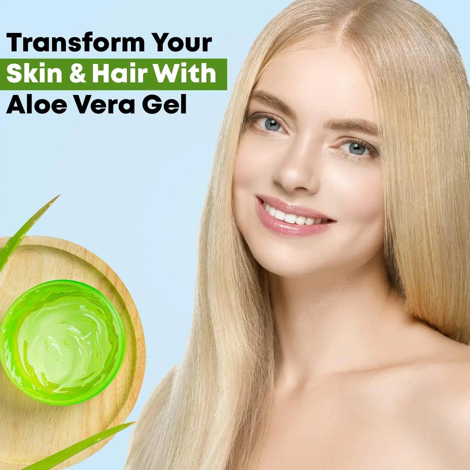 Ammuri Organic Aloe Vera Gel for Psoriasis - 300g - Herbalshire Handmade Herbal Products