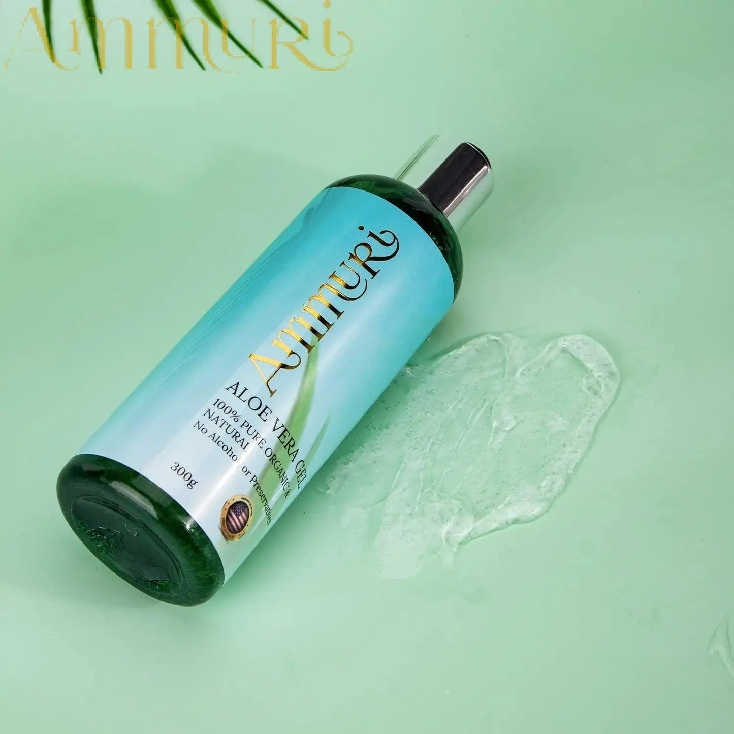 Ammuri Organic Aloe Vera Gel for Skin Hydration - Herbalshire Handmade Herbal Products
