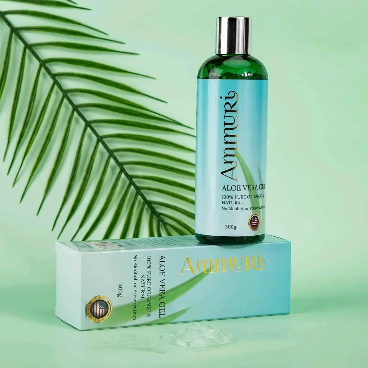 Ammuri Organic Aloe Vera Gel – Pure, Natural Skin Relief - Herbalshire Handmade Herbal Products