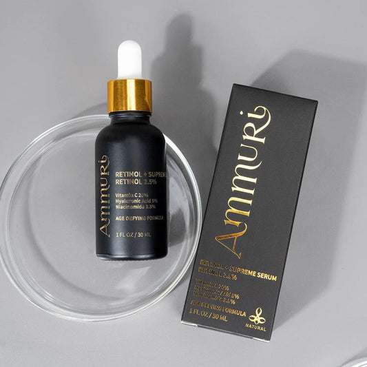 Ammuri Pro Retinol Serum 2.5% - Best Retinol Serum for Pigmentation - Herbalshire Handmade Herbal Products