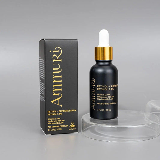 Ammuri Pro Retinol Serum 2.5% - Best Retinol Serum for Pigmentation - Herbalshire Handmade Herbal Products
