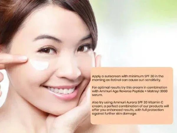 Ammuri Retinol Apple Stem Cell Age Reverse Cream - Herbalshire Handmade Herbal Products