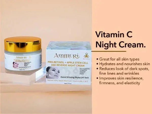 Ammuri Retinol Apple Stem Cell Age Reverse Cream - Herbalshire Handmade Herbal Products