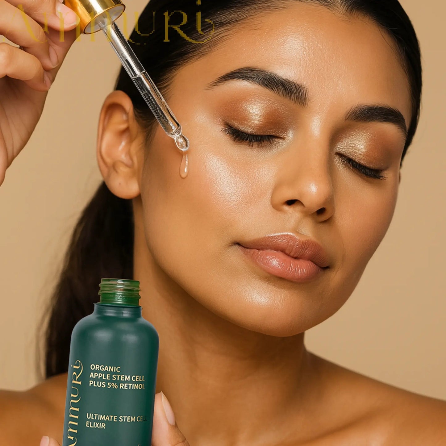 Ammuri Retinol Serum 5% + Apple Stem Cell – Anti - Aging, Acne, Dark Spot Care 30ml - Herbalshire Handmade Herbal Products