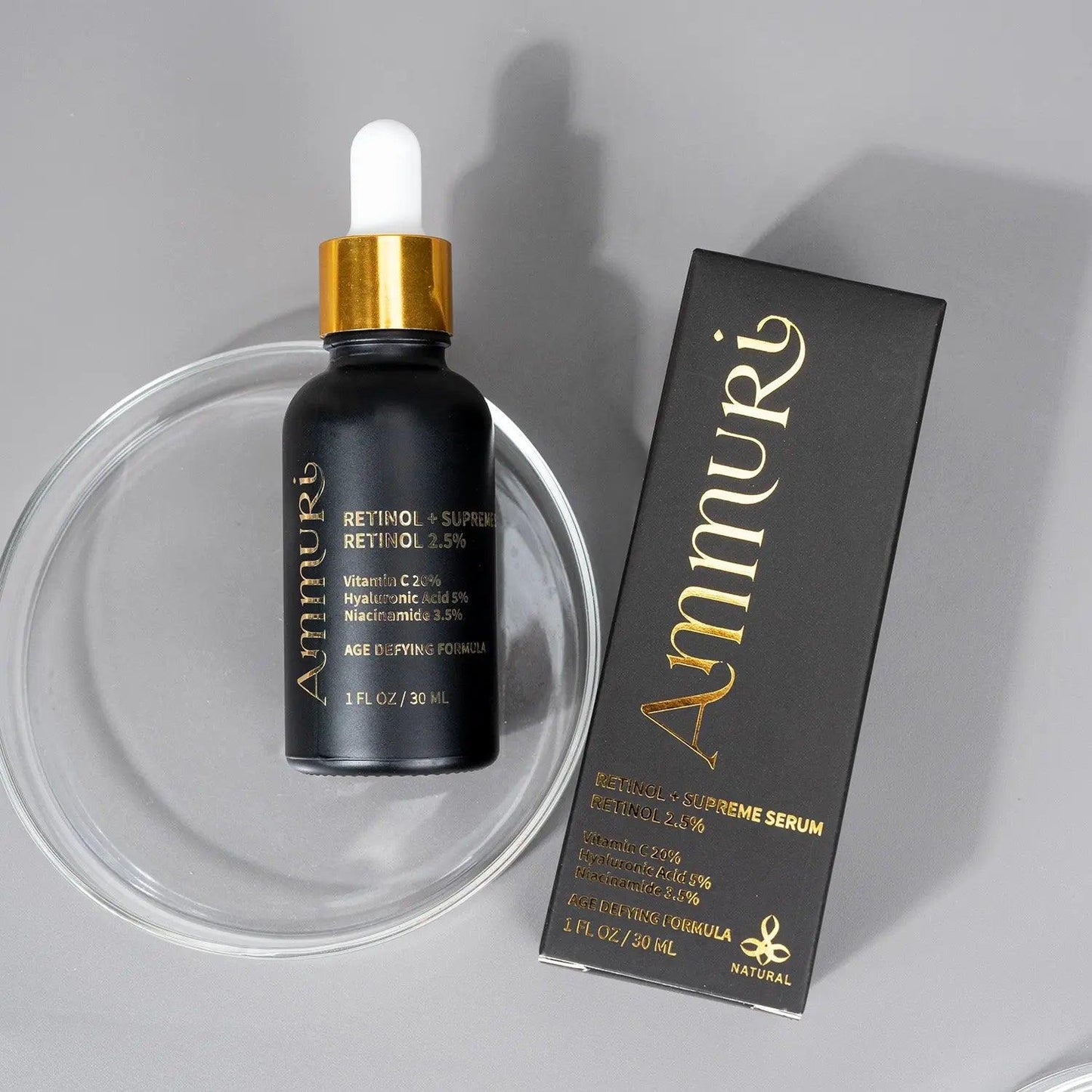 Ammuri Retinol Supreme Serum for Anti - Ageing Skin Care - Herbalshire Handmade Herbal Products