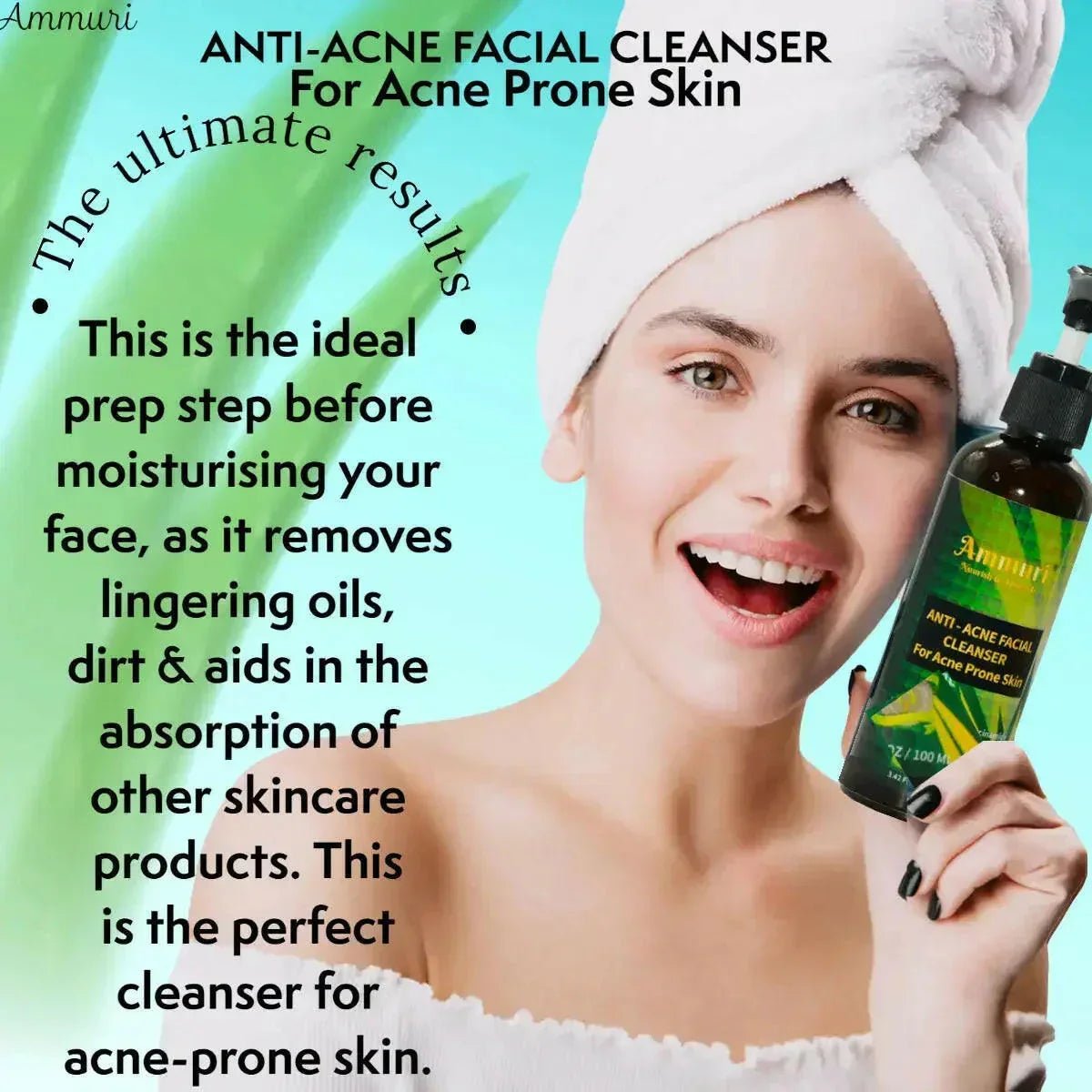Ammuri Skincare 3 - in - 1 Deep Cleansing Milk - Herbalshire Handmade Herbal Products