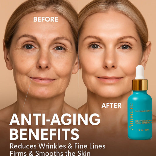Ammuri Skincare 5% Retinol MAX Powerful Anti - Aging Serum for Youthful Skin - Herbalshire Handmade Herbal Products