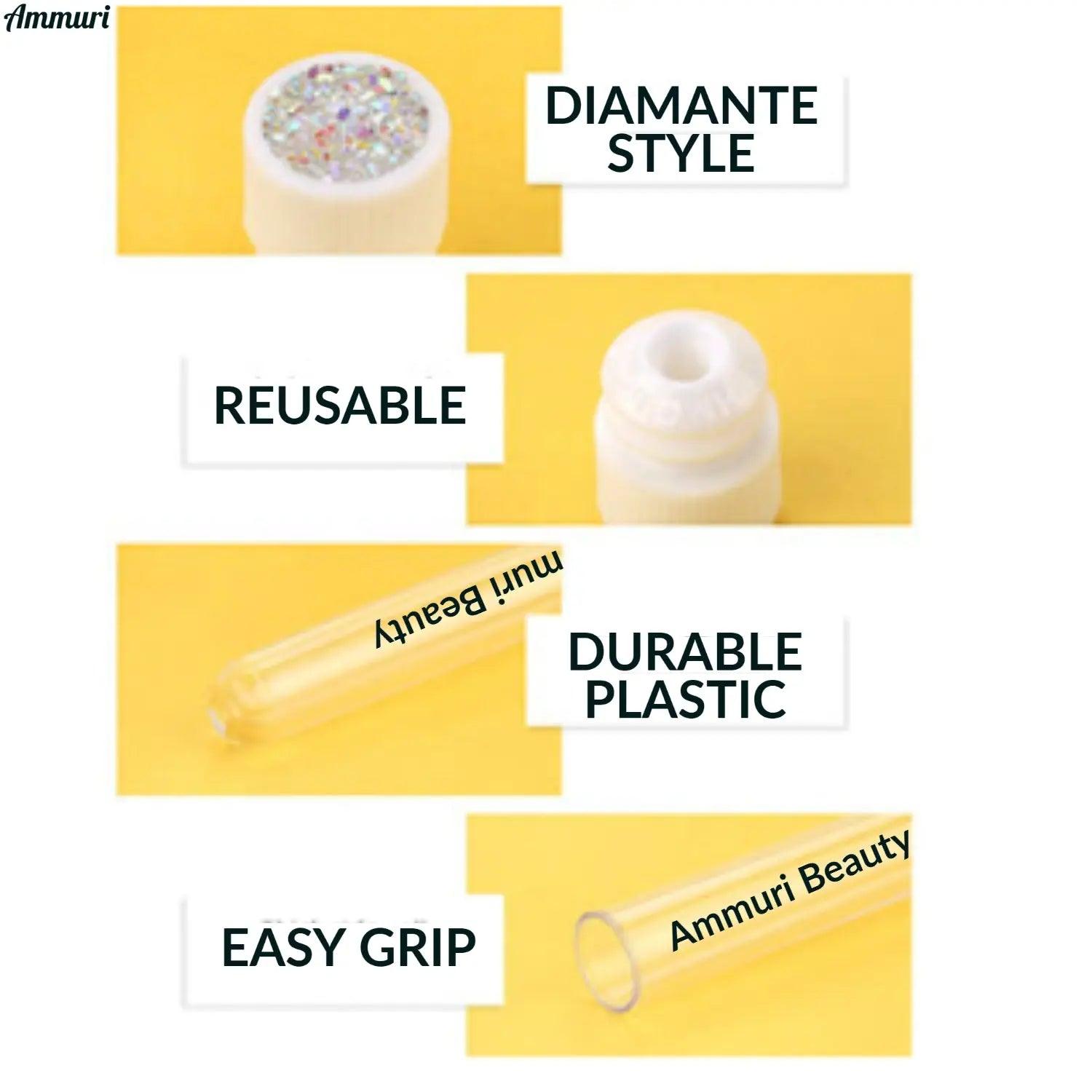 Ammuri Skincare Disposable Mascara Brushes & Brow Wands - Herbalshire Handmade Herbal Products