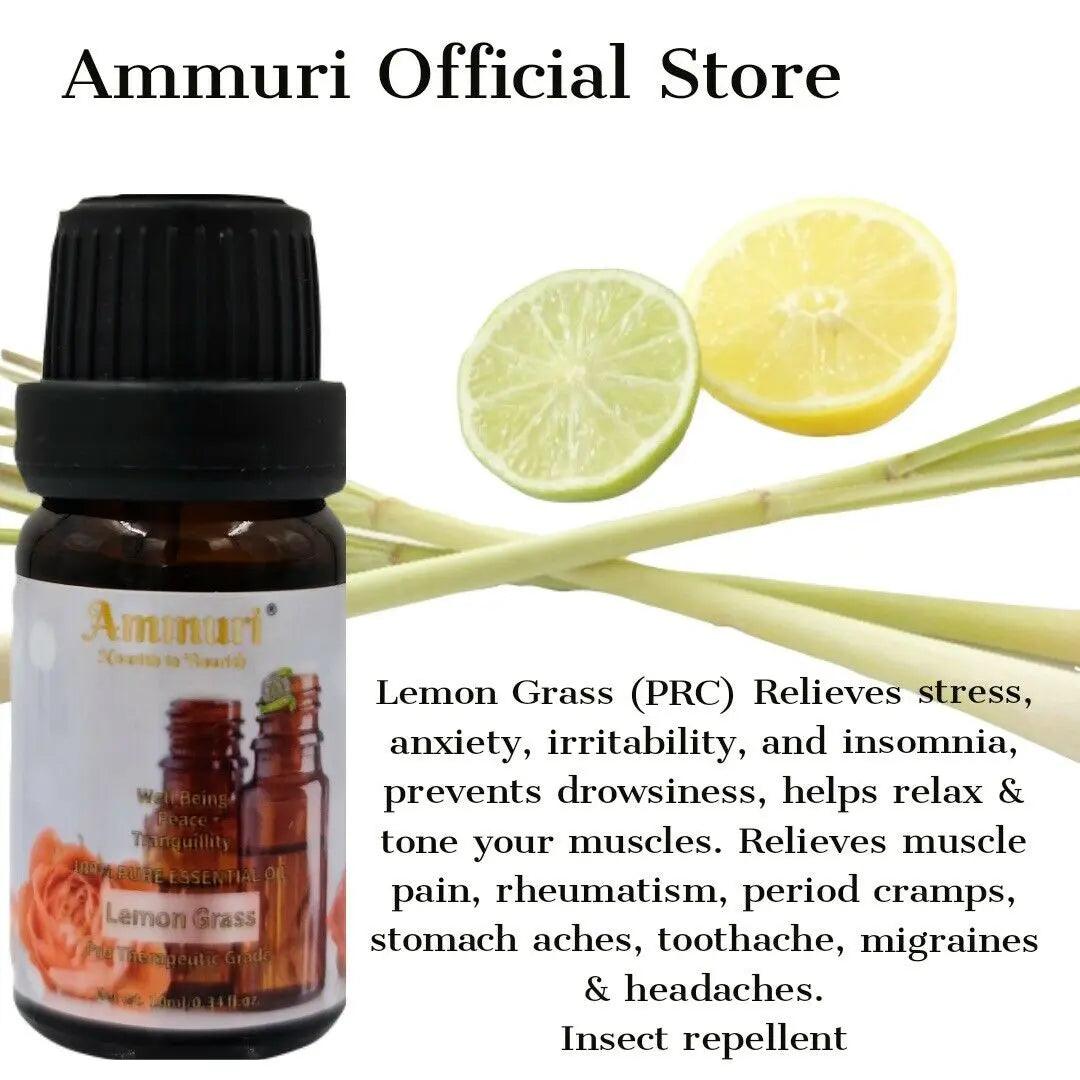 Ammuri Skincare Essential Oils Gift Set - Aromatherapy Blend - Herbalshire Handmade Herbal Products