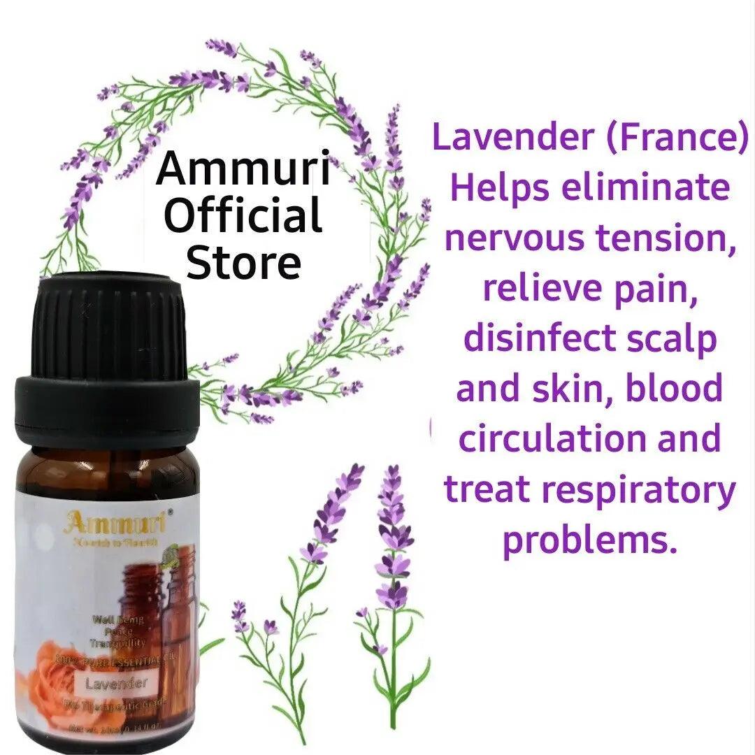 Ammuri Skincare Essential Oils Gift Set - Aromatherapy Blend - Herbalshire Handmade Herbal Products