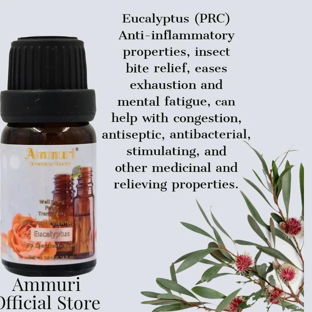 Ammuri Skincare Essential Oils Gift Set - Aromatherapy Blend - Herbalshire Handmade Herbal Products