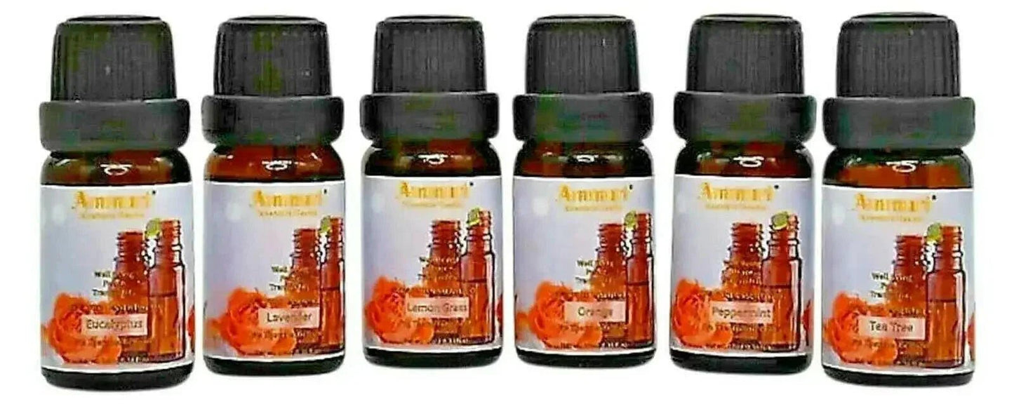 Ammuri Skincare Essential Oils Gift Set - Aromatherapy Collection - Herbalshire Handmade Herbal Products